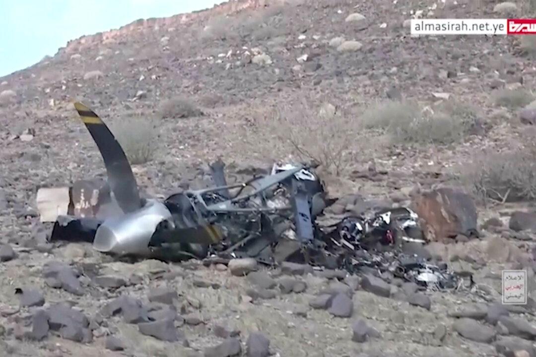 Houthi Terrorists Claim Downing US Reaper Drone, Release Footage Showing Wreckage of Aircraft