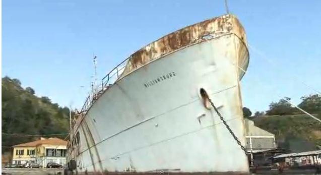 Truman Yacht Rusting: USS Williamsburg Decaying in Italy