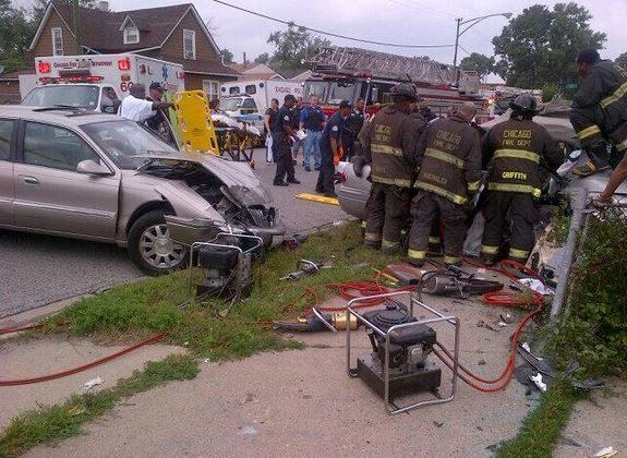 Chicago Car Accident Leaves 8 Injured