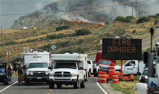 Utah: Fire Burns Homes Near Park City, Evacuation Forced