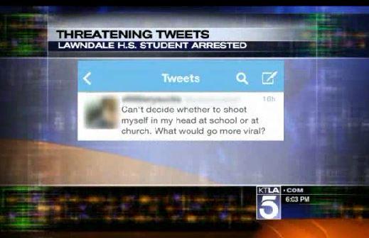 Lawndale High School: 17-year-old Student Arrested After Tweeting Shooting Threats