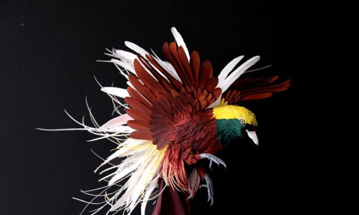 Astounding Paper Art: Life-Like Birds, Ghostly Castles, More
