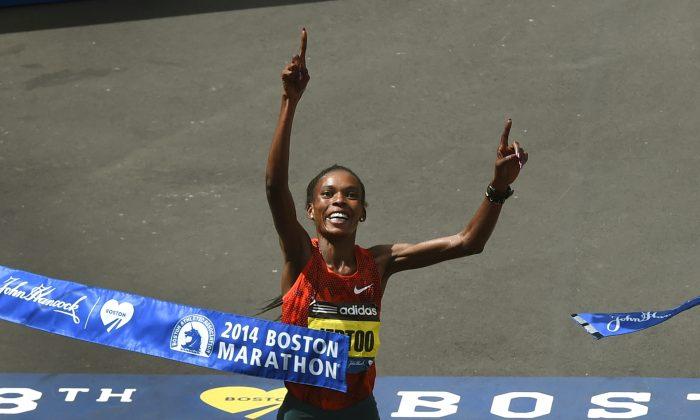 Jeptoo Repeats as Women’s Boston Marathon Winner With Record Time