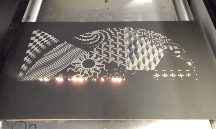 Watch This Laser ‘Paint’ a Work of Art in Under 3 Minutes