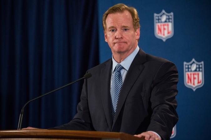 NFL Commissioner Roger Goodell. (Andrew Burton/Getty Images)