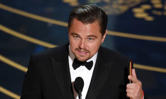 Video: Leonardo DiCaprio Warns of Climate Change in Oscar Acceptance Speech