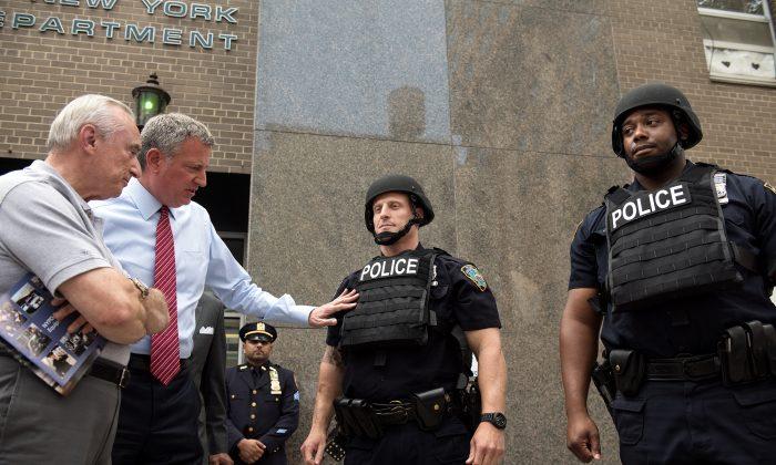 NYPD Buys Assault Rifle-Proof Vests and Military Grade Helmets