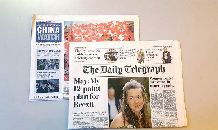 Daily Telegraph’s Links With Chinese Communist Party Run Deep