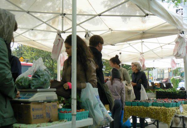 Greenmarket is a program of GrowNYC. It operates over 50 farmers markets in New York City (Daniel Babay).