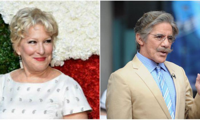 Geraldo Apologizes to Bette Midler for Alleged 1970s Incident