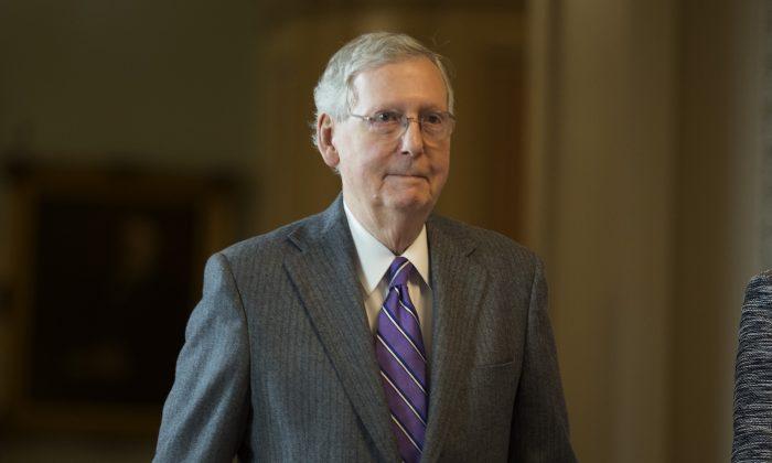 Mitch McConnell Verbally Harassed by Protesters Outside Restaurant