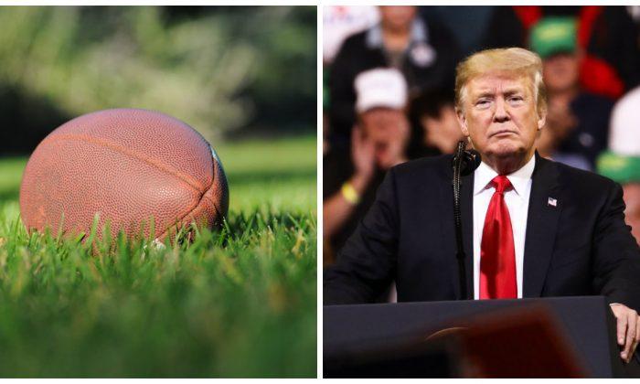 Student Forced to Remove Trump Shirt at ‘USA America’-Themed Football Game