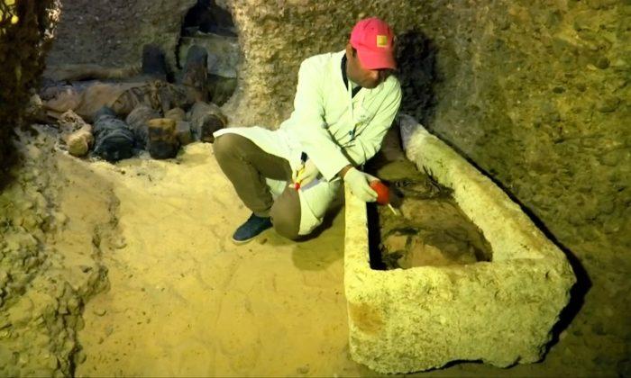 Burial Site of Fifty Mummies Discovered in Egypt