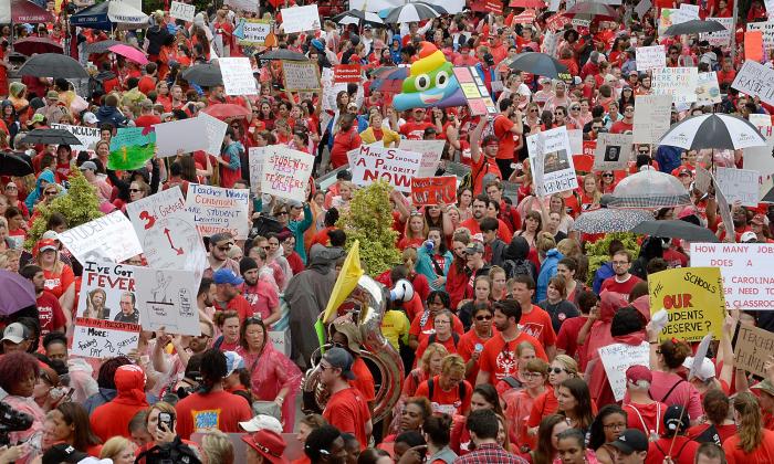 Some North Carolina Schools Cancel May 1 Classes as Teachers Set to Protest