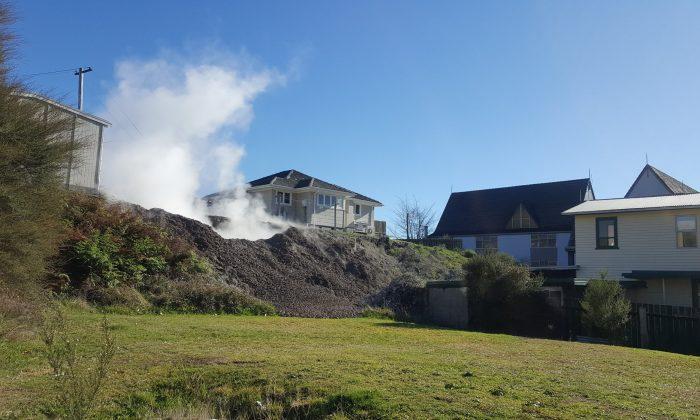 Woman Wakes to Find 30-foot Hot Mud Geyser Outside Kitchen Window