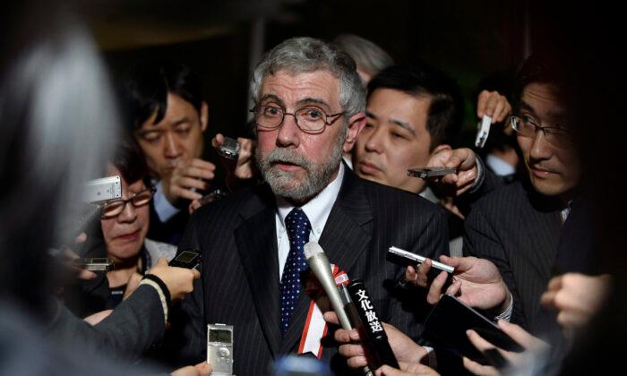 Paul Krugman Admits He ‘Got Inflation Wrong’ But Stands by ‘Transitory’ Narrative