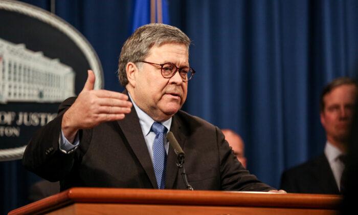 Barr Raises Questions Over Whether Online Platforms Should Be Liable for User Content