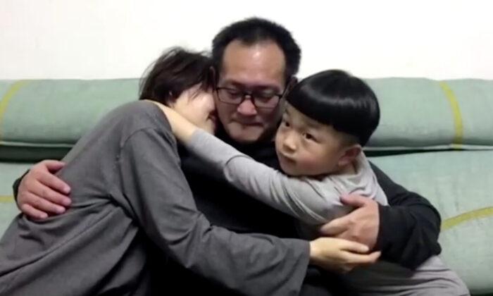 ‘Feels Like a Dream’: Teary Reunion for Freed Chinese Human Rights Lawyer and Family