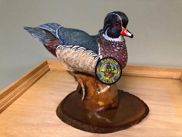 The Duck of Justice. (Bangor Maine Police Department/Facebook)