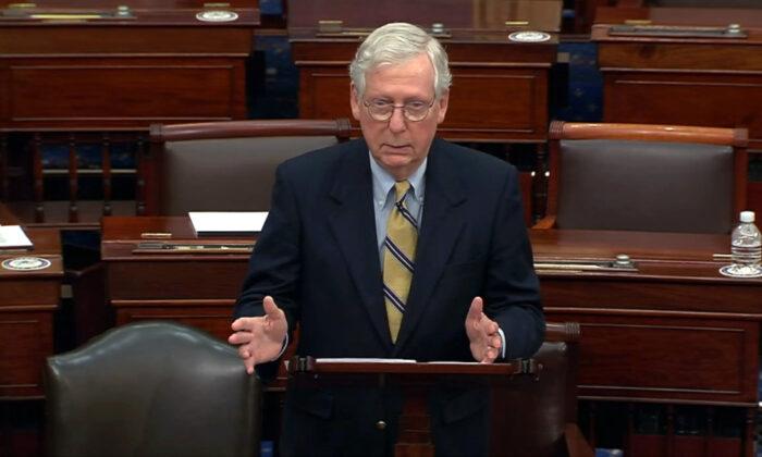 McConnell: If Democrats Eliminate Filibuster the Senate Will Be ‘100-Car Pileup’