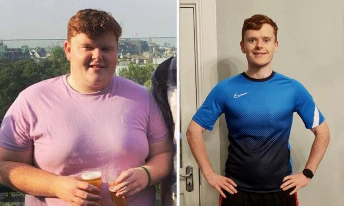 301lb Man Loses 140lb in 10 Months Through Running and Meal Prep: ‘Be True to Yourself’
