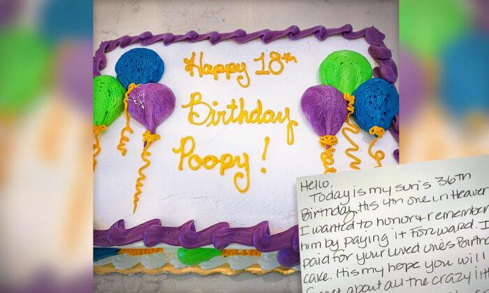 Mom Buys Birthday Cake From Publix for Son—Finds Anonymous Note Inside That Brings Her to Tears