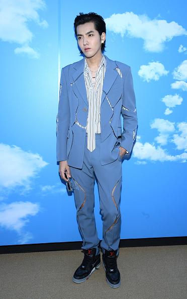 Chinese pop star Kris Wu attends the Louis Vuitton Menswear Fall/Winter 2020-2021 show as part of Paris Fashion Week in France, on Jan. 16, 2020. (Pascal Le Segretain/Getty Images)