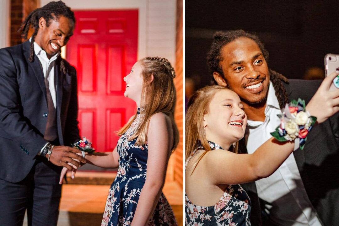 Girl Who Loves Football Lost Her Father—So NFL’s Anthony Harris Takes Her to Daddy-Daughter Dance