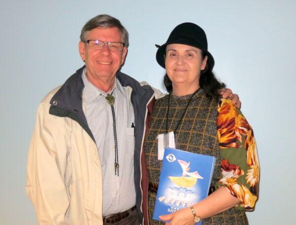 Bruce and Dana Klain at the Baton Rouge Shen Yun performance, on April 9. (Sally Sun/The Epoch Times)