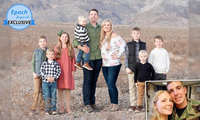 Mom Single-Handedly Homeschools 7 Kids During Air Force Husband’s Longest Deployment