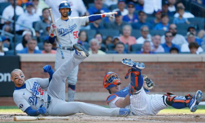 Diaz Escapes in 8th, Mets Take Series From MLB-Best Dodgers