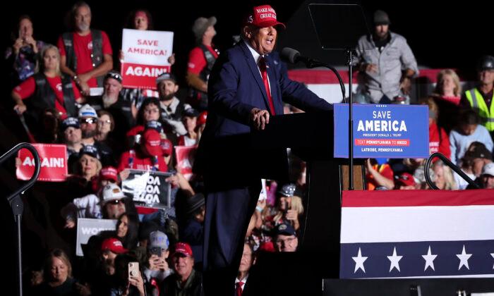 Voters at Pennsylvania Trump Rally Look for a Republican Win ‘For the Benefit of the Country’