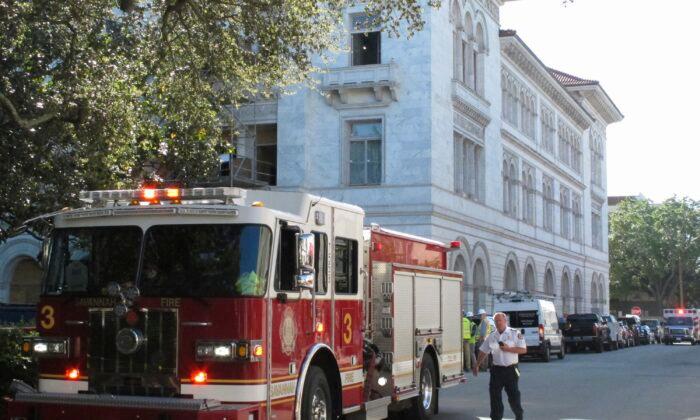 3 Hurt in Floor Collapse in Savannah’s 1899 US Courthouse