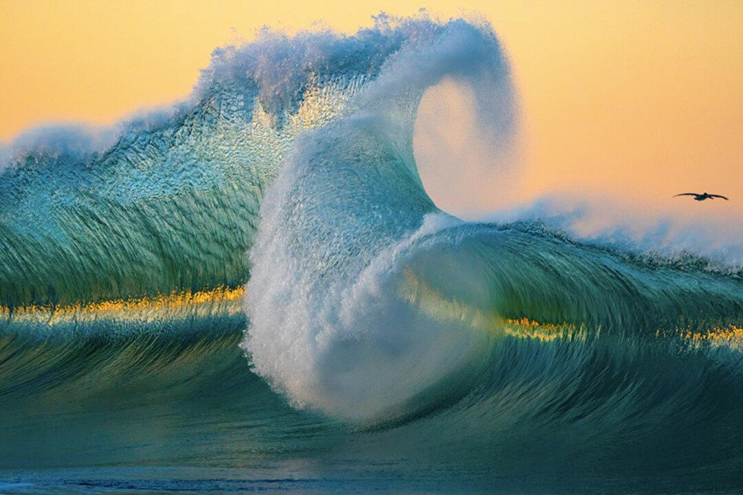 Fine Art Photographer’s Magnificent Pictures of Big Waves Exemplify the Power of the Ocean
