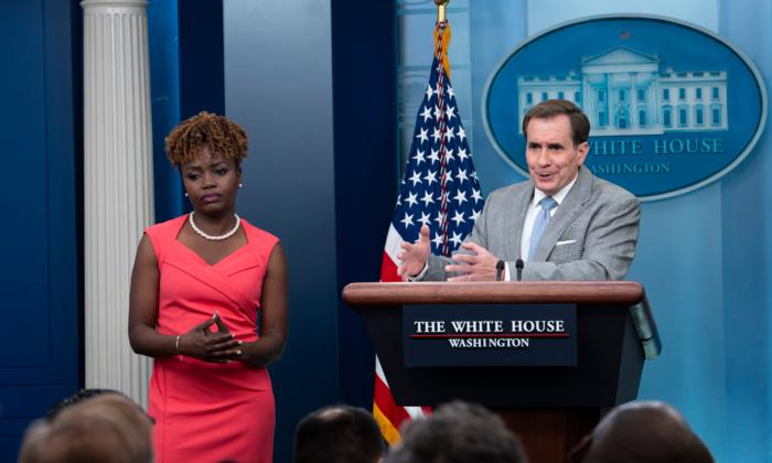 White House Holds Press Briefing With Karine Jean-Pierre and John Kirby