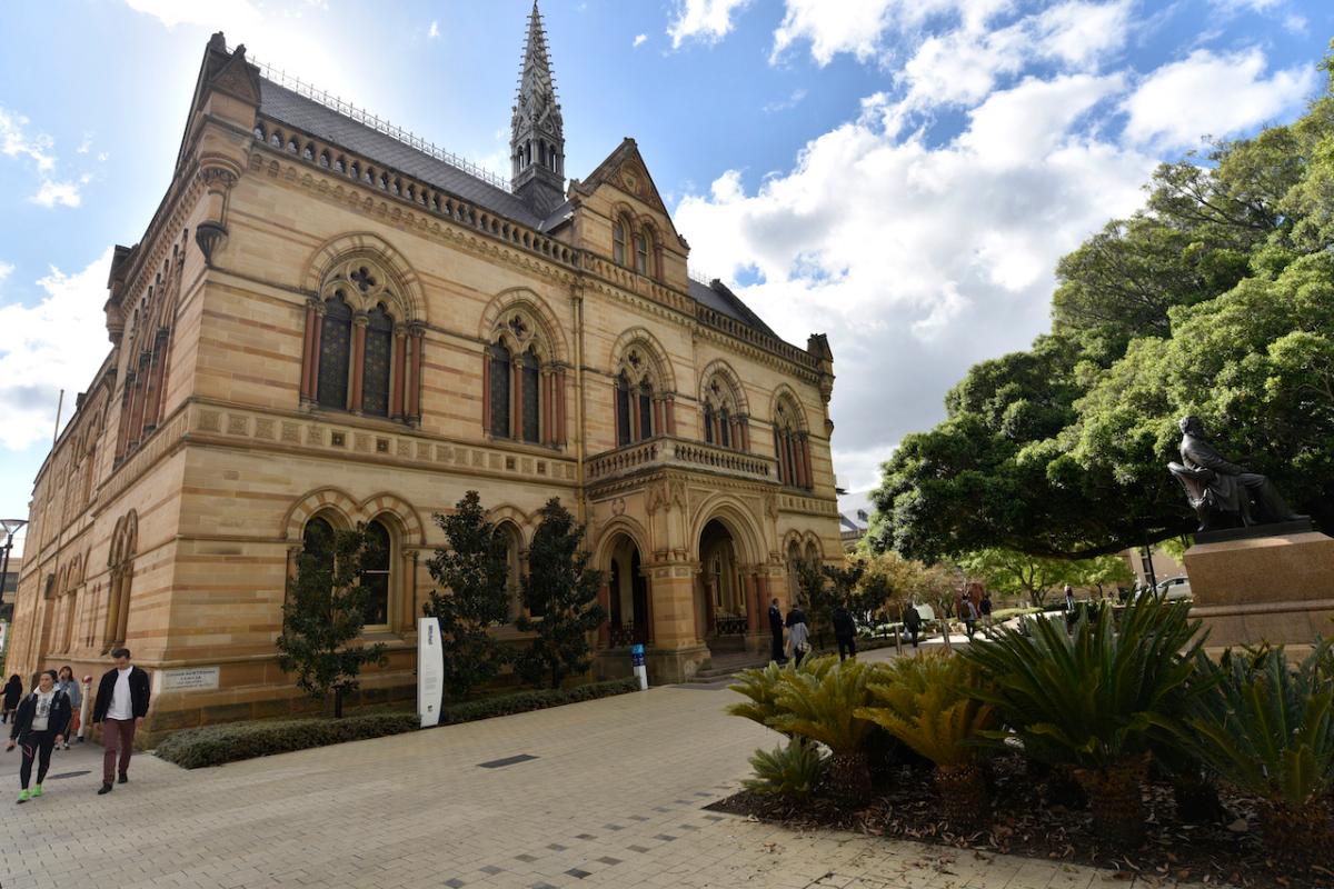 A general view of the University of Adelaide, May 3, 2017. (AAP Image/David Mariuz)