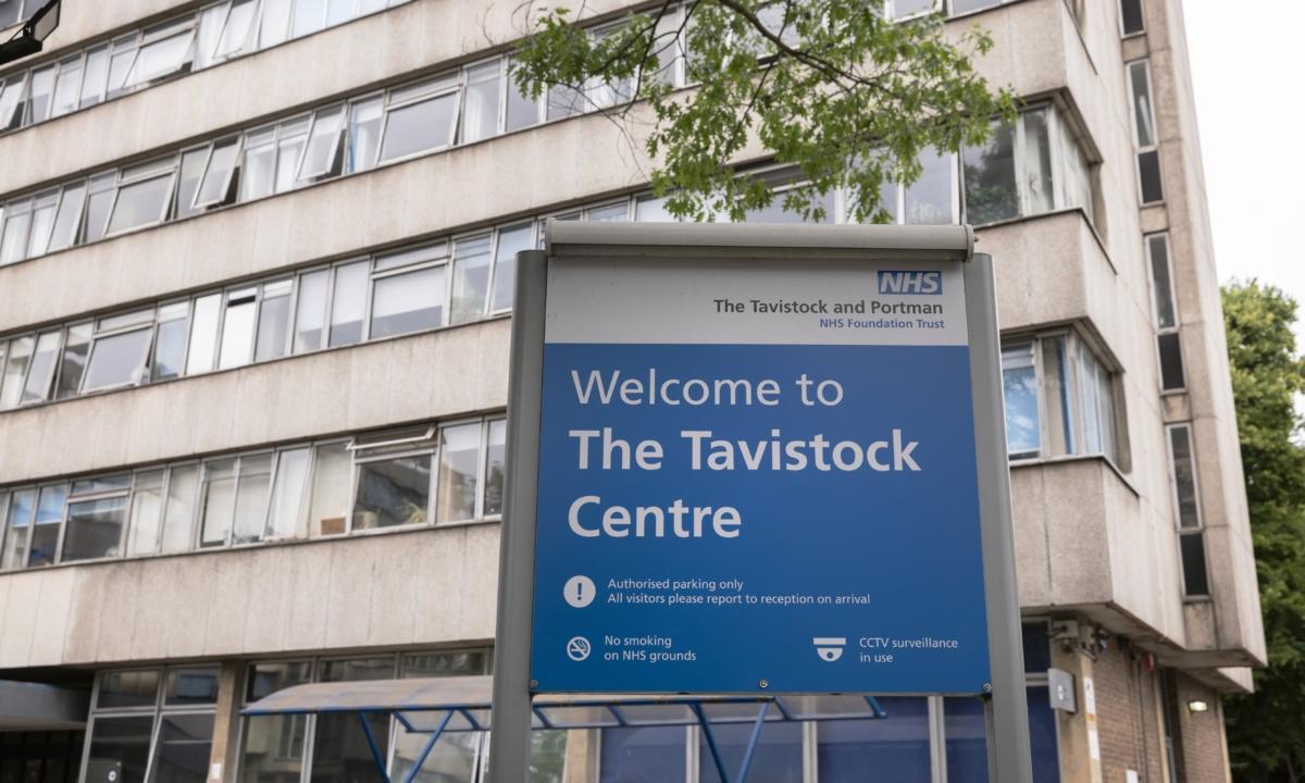 The NHS's Tavistock Centre in London on June 23, 2023. (Dan Kitwood/Getty Images)