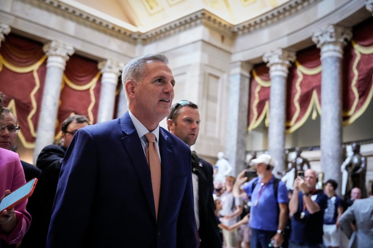 McCarthy Faces Challenging September Amid Shutdown Threat, Biden Impeachment Question
