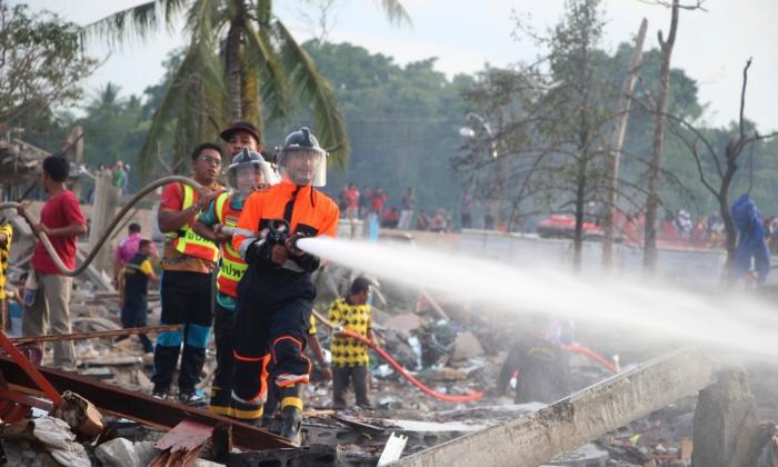 Large Explosion at Fireworks Warehouse in Thailand Kills at Least 10, Injures Many