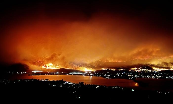 Winds Play Key Role as Wildfire Continues to Threaten Osoyoos, BC