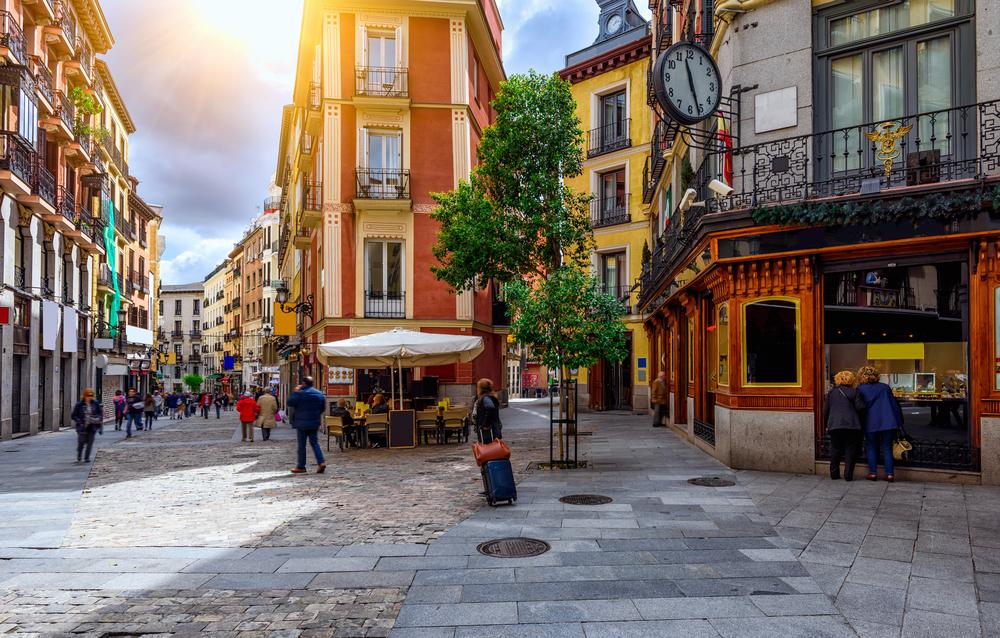 The streets of Old Madrid in Madrid. (Catarina Belova/Shutterstock)