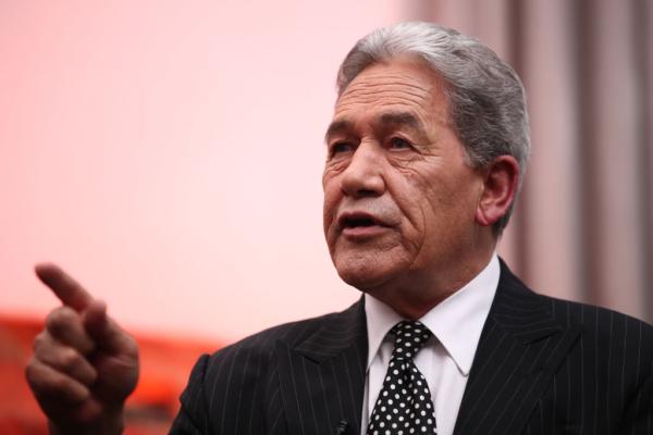 New Zealand Foreign Minister Winston Peters, pictured on Oct. 1, 2020. (Fiona Goodall/Getty Images)