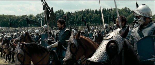 A scene with the battle of the Calormenes, in "The Chronicles of Narnia: Prince Caspian." (Walden Media)