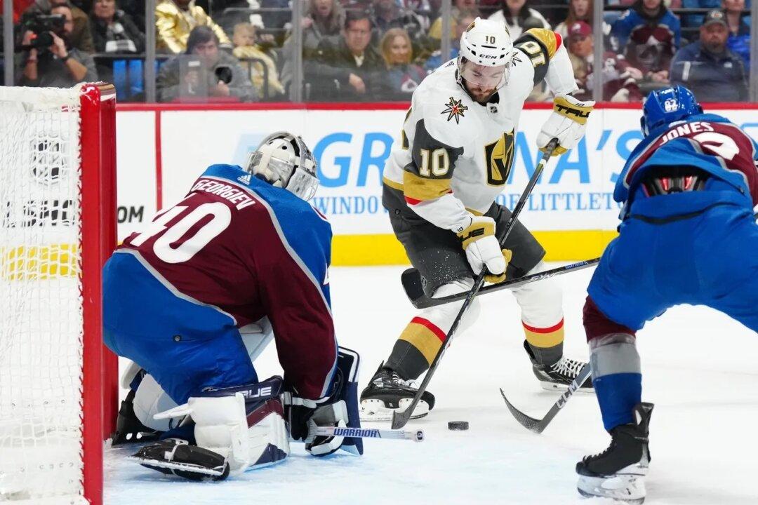 NHL Roundup: Avs’ Alexandar Georgiev Shuts out Knights