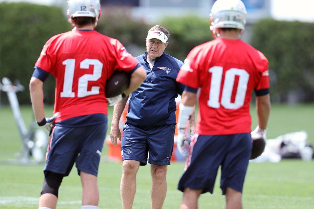 Bill Belichick in “The Dynasty New England Patriots.’ (Apple TV+)