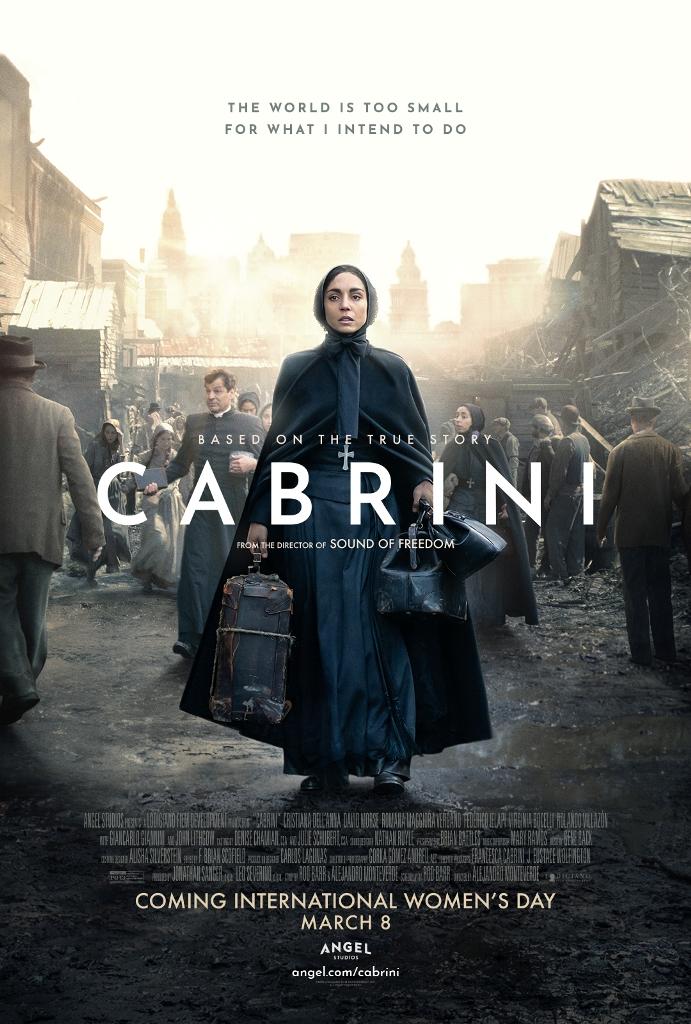 Theatrical poster for "Cabrini."