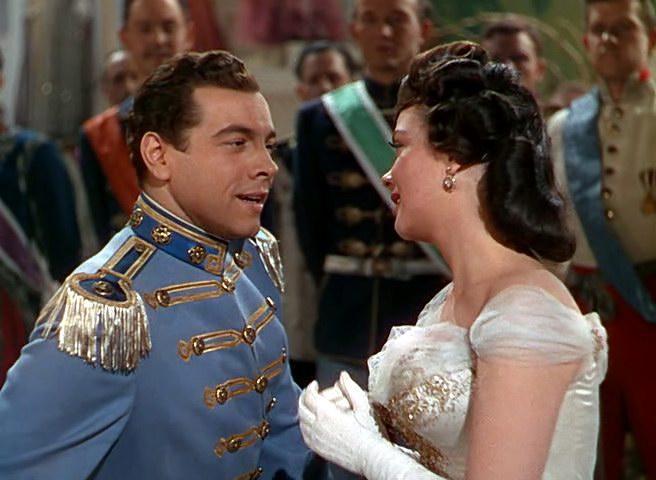 Mario Lanza and Kathryn Grayson in "That Midnight Kiss." (MGM)