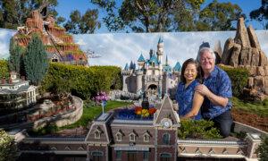 He Built a Mini-Disneyland in His Backyard—and You Can Walk Through It This Spring