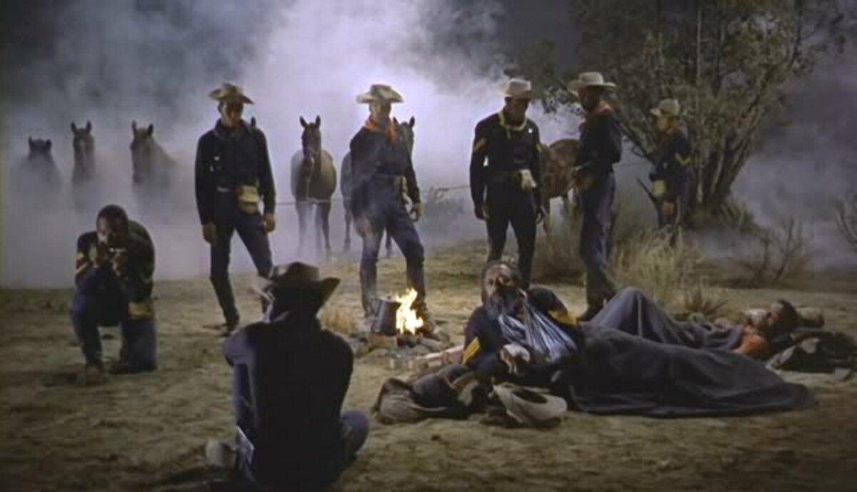 Scene from "Sergeant Rutledge." (Warner Bros.)