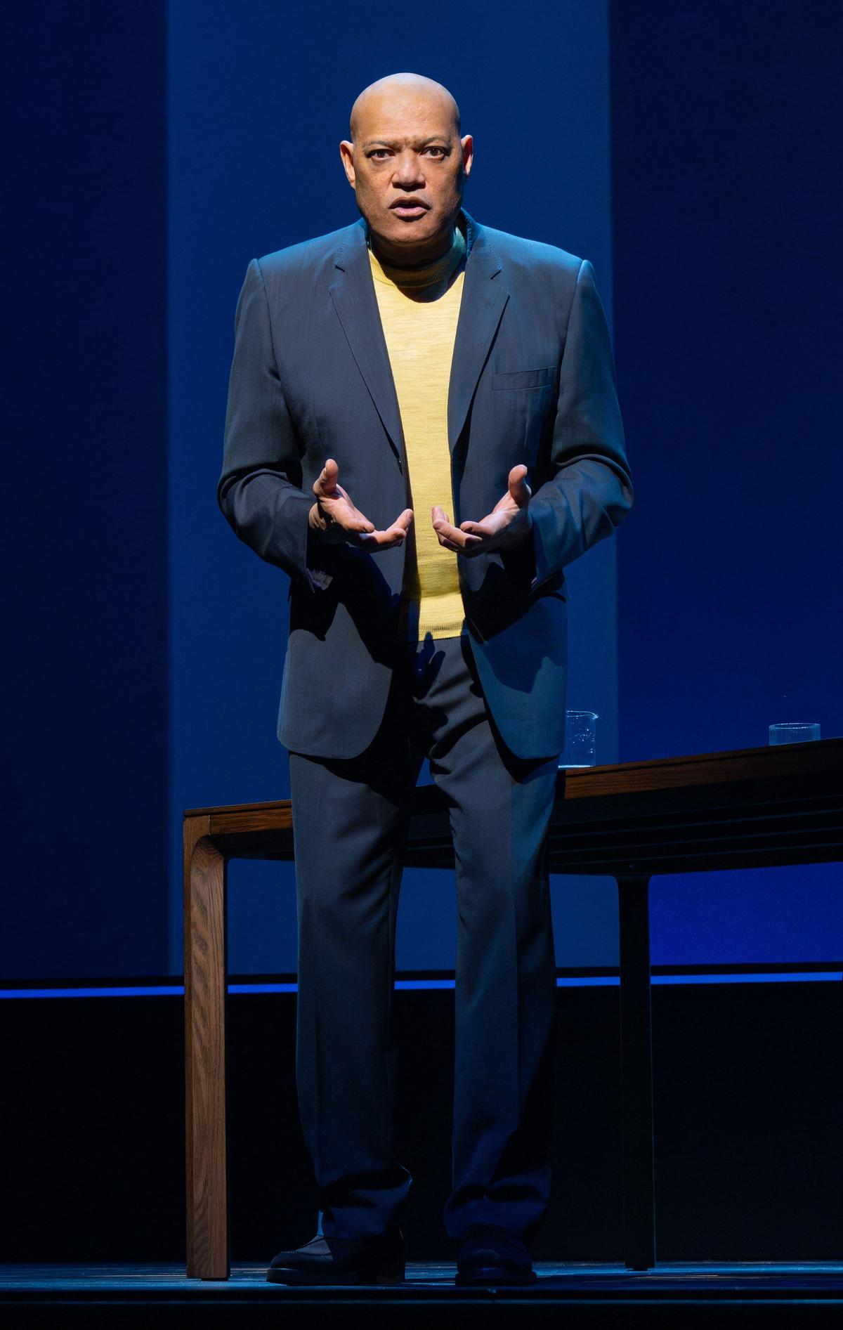 Laurence Fishburne plays one of many characters during his one-man show. (Joan Marcus)